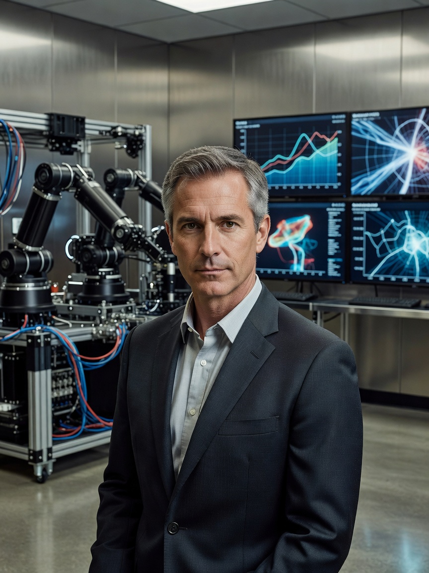 Portrait photo of Dr. Kieran Vance head of biomechanical speed research